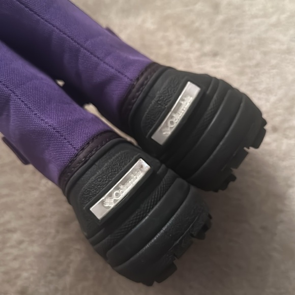 Columbia girls waterproof powderbug snow boots size 3 - Picture 6 of 8